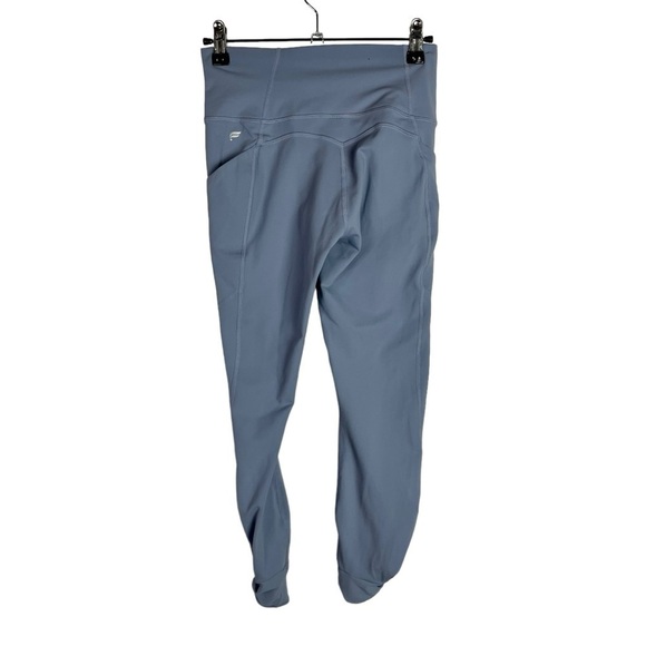 Fabletics Blue Oasis PureLuxe High Waisted Twist 7/8 Athletic Leggings XS - Picture 6 of 8